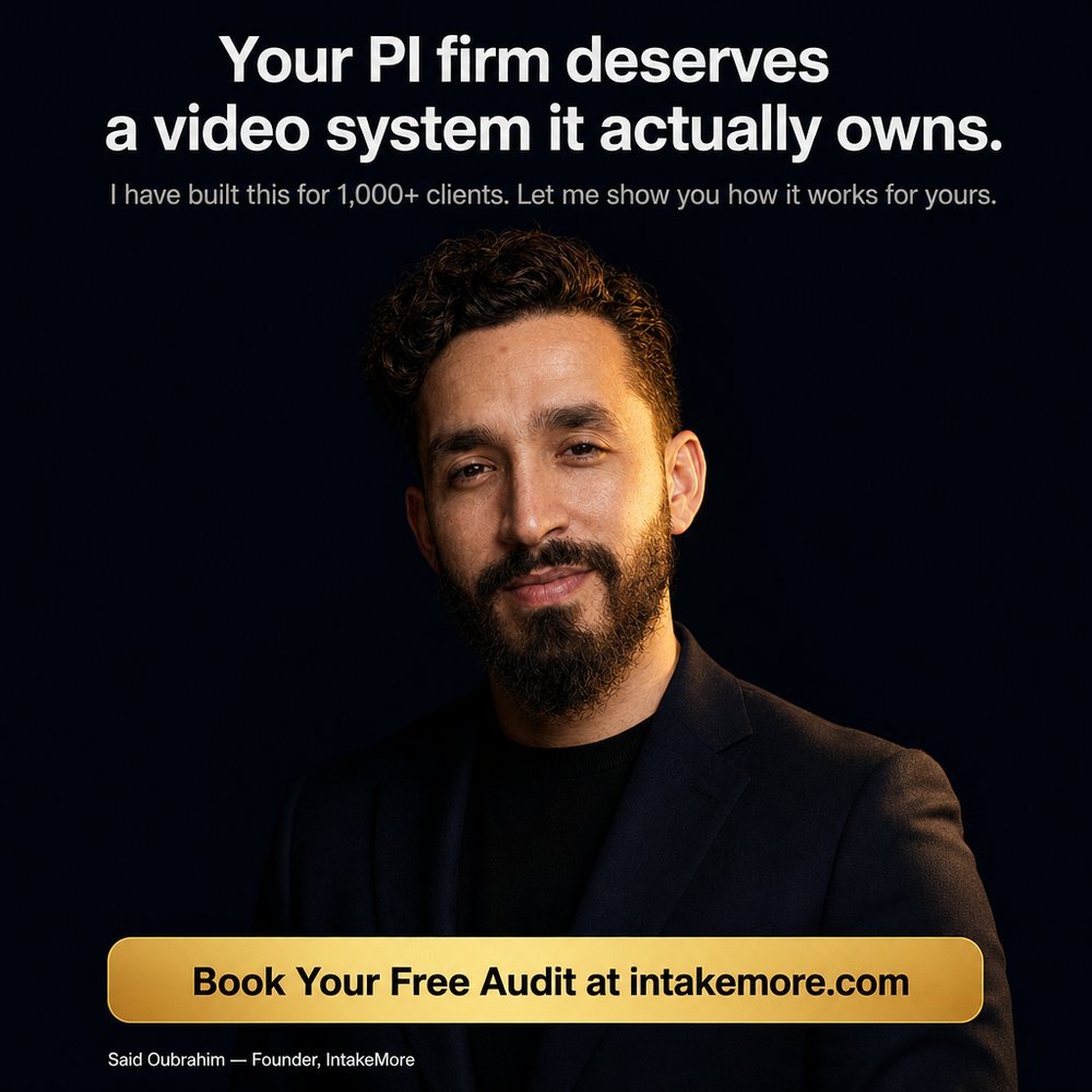 Founder direct-to-camera ad for IntakeMore